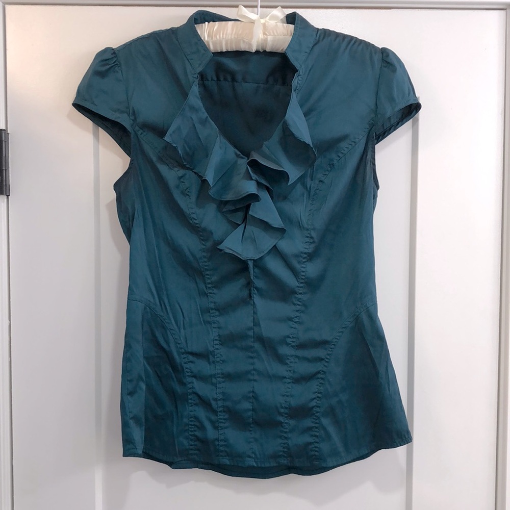 Express Dark Teal Blouse